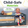 Load image into Gallery viewer, Full-Size Montessori Floor Bed with Strong Slatted Frame
