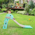 Load image into Gallery viewer, 3-in-1 Kids Slide Baby Play Climber Slide Set with Basketball Hoop
