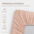 Load image into Gallery viewer, Muslin Fitted Bassinet Crib Sheet
