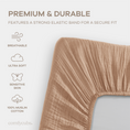 Load image into Gallery viewer, Muslin Fitted Bassinet Crib Sheet
