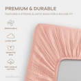 Load image into Gallery viewer, Muslin Fitted Bassinet Crib Sheet
