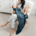 Load image into Gallery viewer, Baby Muslin Blanket in Neptune
