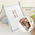 Load image into Gallery viewer, Kids Indoor Play Tent in Sage
