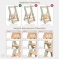 Load image into Gallery viewer, Kids Step Stool for Ages 3+ in White
