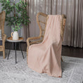 Load image into Gallery viewer, Adult Waffle Blankets in Blush
