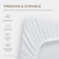 Load image into Gallery viewer, Muslin Fitted Bassinet Crib Sheet
