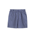Load image into Gallery viewer, 4th of July Royal Blue Gingham American Flag Shirt and Shorts Set
