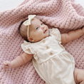 Load image into Gallery viewer, WAFFLE KNIT RECEIVING BLANKETS
