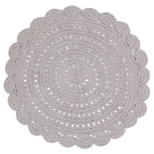 ALMA LINEN hand crochet children's rug