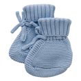 Load image into Gallery viewer, French Blue Knit Booties
