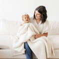 Load image into Gallery viewer, WAFFLE KNIT RECEIVING BLANKETS
