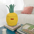 Load image into Gallery viewer, Pineapple Storage Basket Small - Yellow

