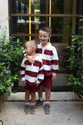 Load image into Gallery viewer, Child Rugby Sweatshirt | Deep Cranberry
