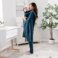 Load image into Gallery viewer, Baby Waffle Blankets in Neptune
