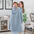 Load image into Gallery viewer, Baby Waffle Blankets in Pacific Blue
