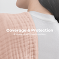 Load image into Gallery viewer, Muslin Burp Cloths in Blush
