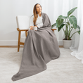 Load image into Gallery viewer, Adult Waffle Blankets in Charcoal
