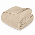 Load image into Gallery viewer, Adult Muslin Blanket in Sand
