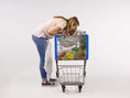 Load image into Gallery viewer, Baby Shopping Cart Hammock | Triangles

