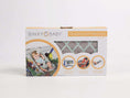 Load image into Gallery viewer, Baby Shopping Cart Hammock | Gray/Aqua
