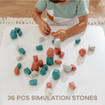 Load image into Gallery viewer, Stacking Blocks for Toddlers in Dino Pack
