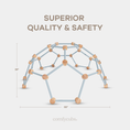 Load image into Gallery viewer, Wooden Climber for Kids in Pacific Blue

