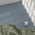 Load image into Gallery viewer, Muslin Fitted Bassinet Crib Sheet
