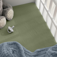 Load image into Gallery viewer, Muslin Fitted Bassinet Crib Sheet
