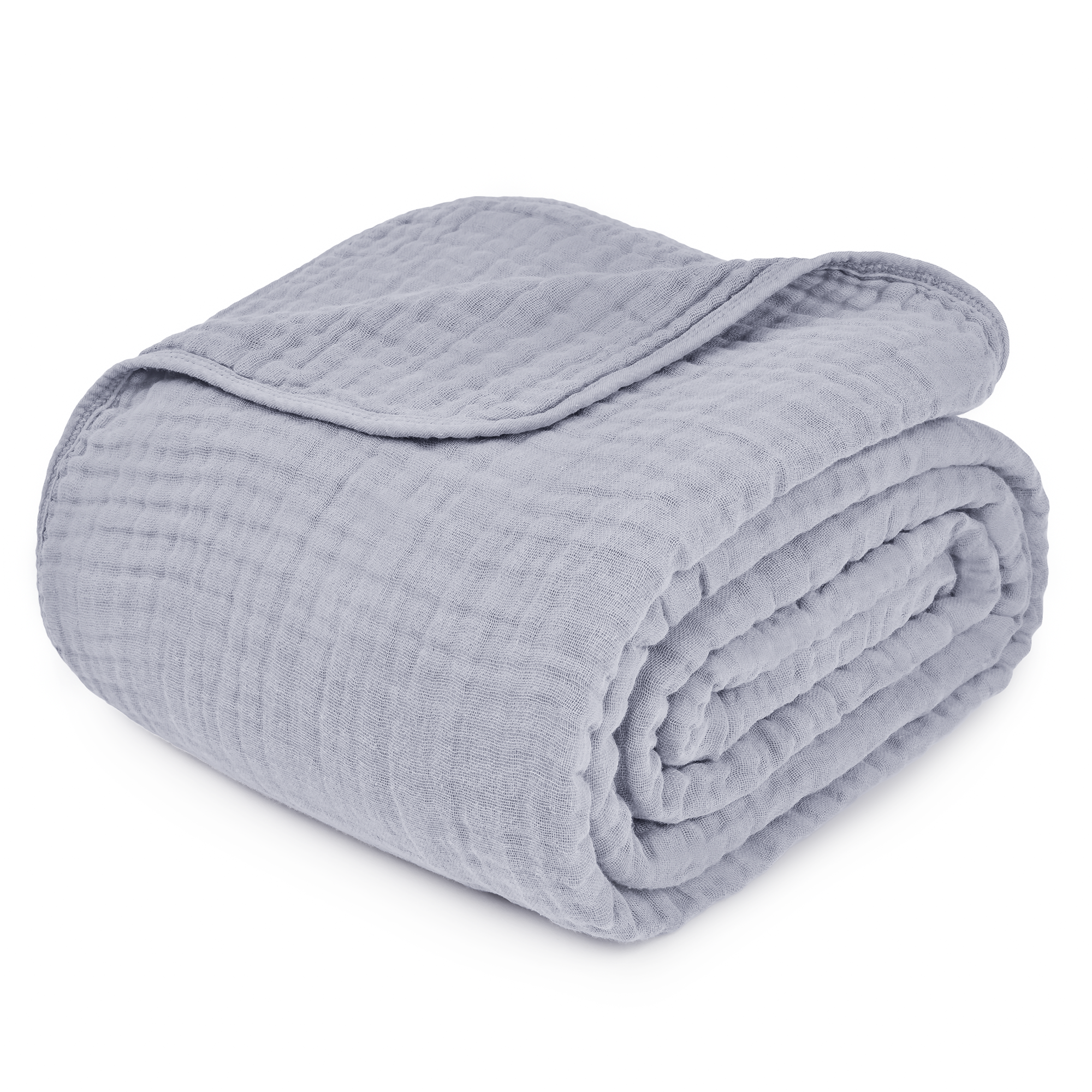 Adult Muslin Blanket in Heather