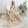 Load image into Gallery viewer, Adult Waffle Blankets in Sand
