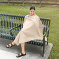 Load image into Gallery viewer, Muslin Nursing Cover, Pack of 1 in Sand
