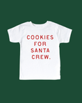 Load image into Gallery viewer, Cookies For Santa Kids Tee
