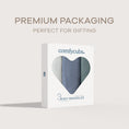Load image into Gallery viewer, Easy Swaddle Blankets in Stone, Nomadic Blue, Azul, Pack of 3
