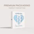 Load image into Gallery viewer, Easy Swaddle Blankets in Blue, Pack of 3
