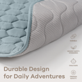 Load image into Gallery viewer, Play Mat with Non-Slip Bottom in Pacific Blue
