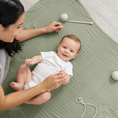 Load image into Gallery viewer, Baby Muslin Blanket in Sage
