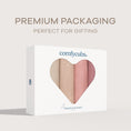 Load image into Gallery viewer, Muslin Swaddle Blankets in Cream, Blush, Bold Blush, Mauve, 4 Pack
