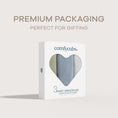 Load image into Gallery viewer, Easy Swaddle Blankets with Zipper in Stone, Pacific Blue, Sage
