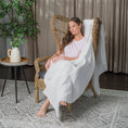 Load image into Gallery viewer, Adult Waffle Blankets in White
