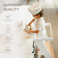 Load image into Gallery viewer, Kids Step Stool for Ages 3+ in White
