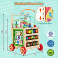 Load image into Gallery viewer, 6-In-1 Developmental Learning Educational Toy with Bead Maze

