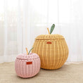 Load image into Gallery viewer, Apple Storage Basket Small - Pink
