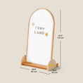 Load image into Gallery viewer, Tiny Land® Double-Sided Arched Magnet Chalkboard
