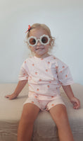 Load image into Gallery viewer, Organic Cotton Strawberry Print Shorts Set

