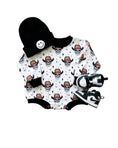 Load image into Gallery viewer, Bubble Romper | Bolt Cowboy
