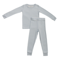 Load image into Gallery viewer, Blue Gingham Bamboo Cozy Set
