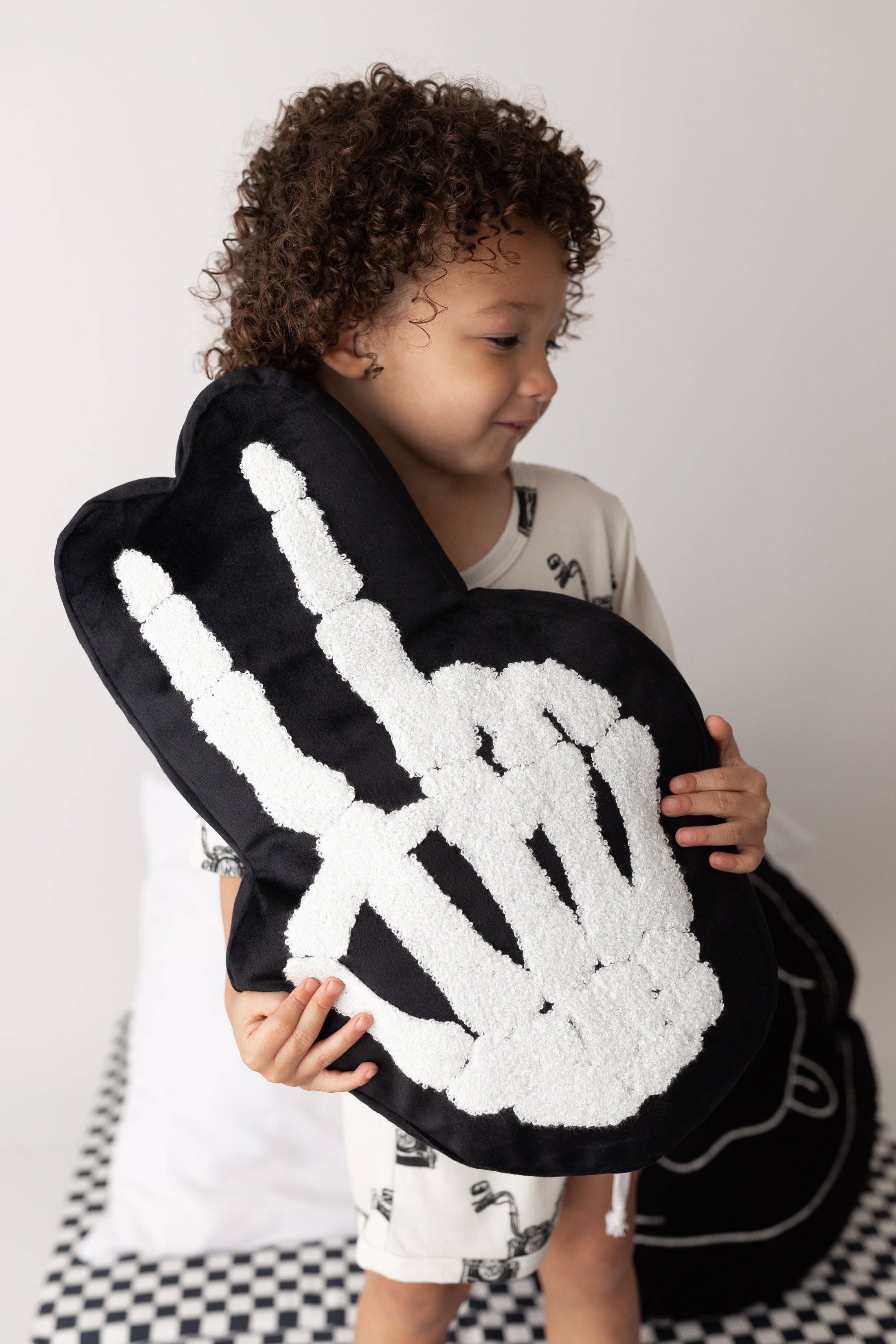 Skelly Plush Pillow