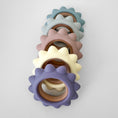 Load image into Gallery viewer, Garden Party Teether Collection - Silicone & Beechwood Sunshine
