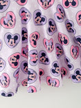 Load image into Gallery viewer, Toddler Girls Character Print Purple Heart Dress
