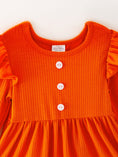 Load image into Gallery viewer, Girls Fall Pumpkin Print Set
